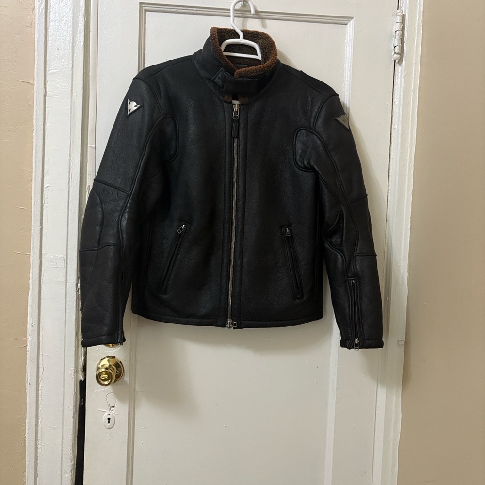 Black Leather Motorcycle Jacket